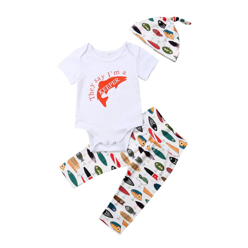0-18M Casual Summer Newborn Baby Boy Clothes Sets