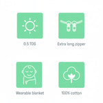 Baby Sleeping Bag Ingenuity Cotton 3-6 Months