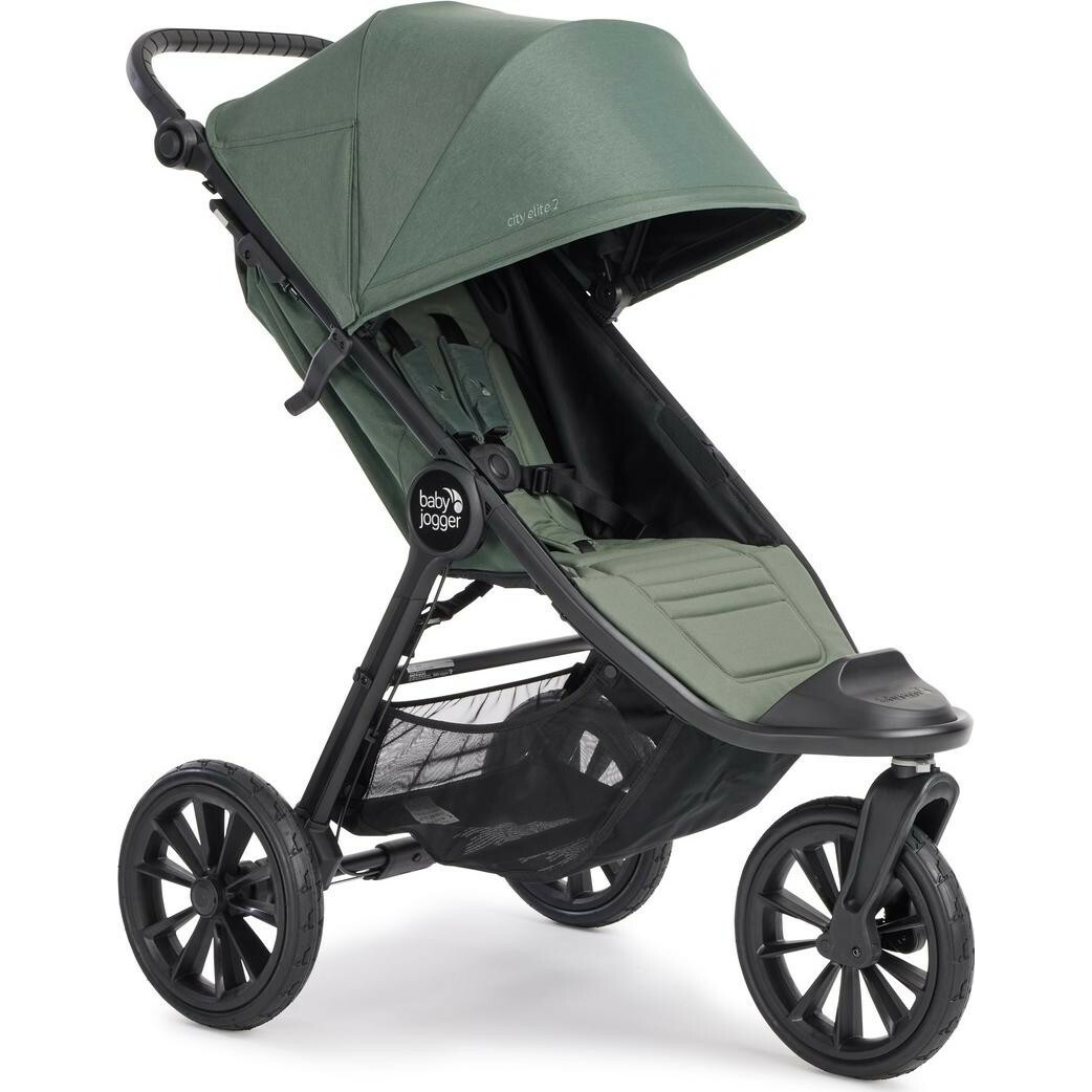Baby Jogger City Elite 2 Háromkerekű sport babakocsi - Zöld