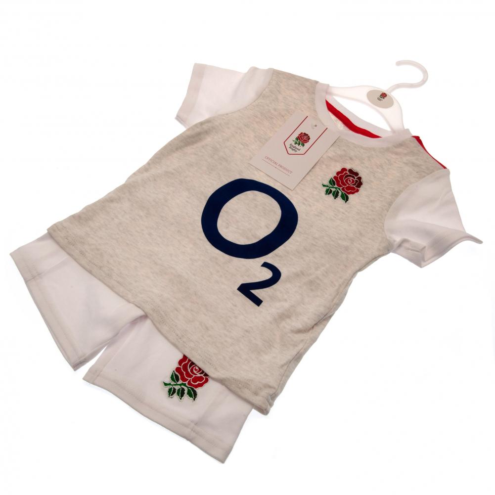 England RFU Shirt & Short Set 9/12 Months