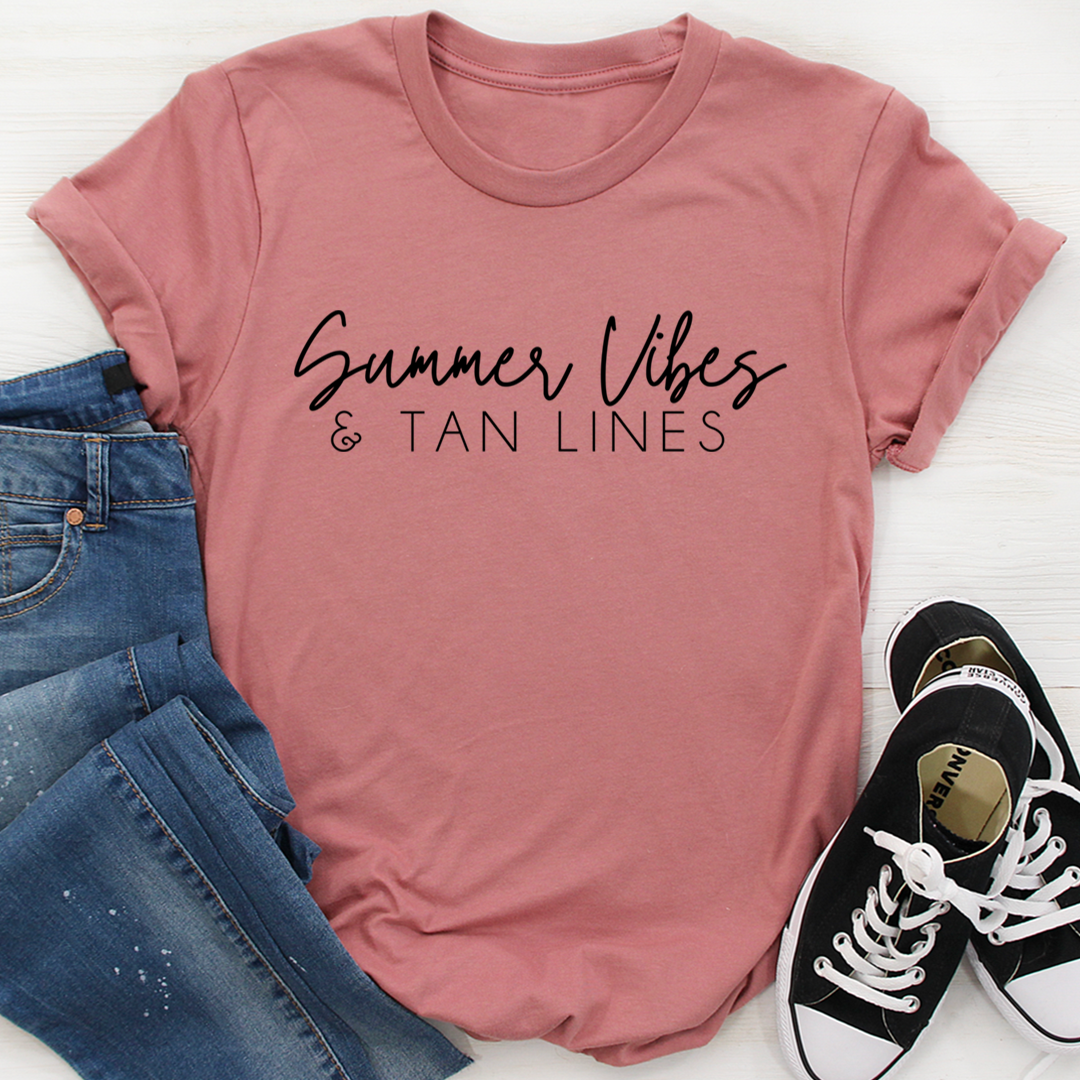 Summer Vibes & Tan Lines T-Shirt