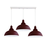 3 Way Adjustable Pendant Light Metal Retro Hanging Light ~4299