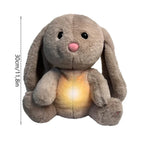 NNEOBA Breathing Teddy Bear with Music & Light