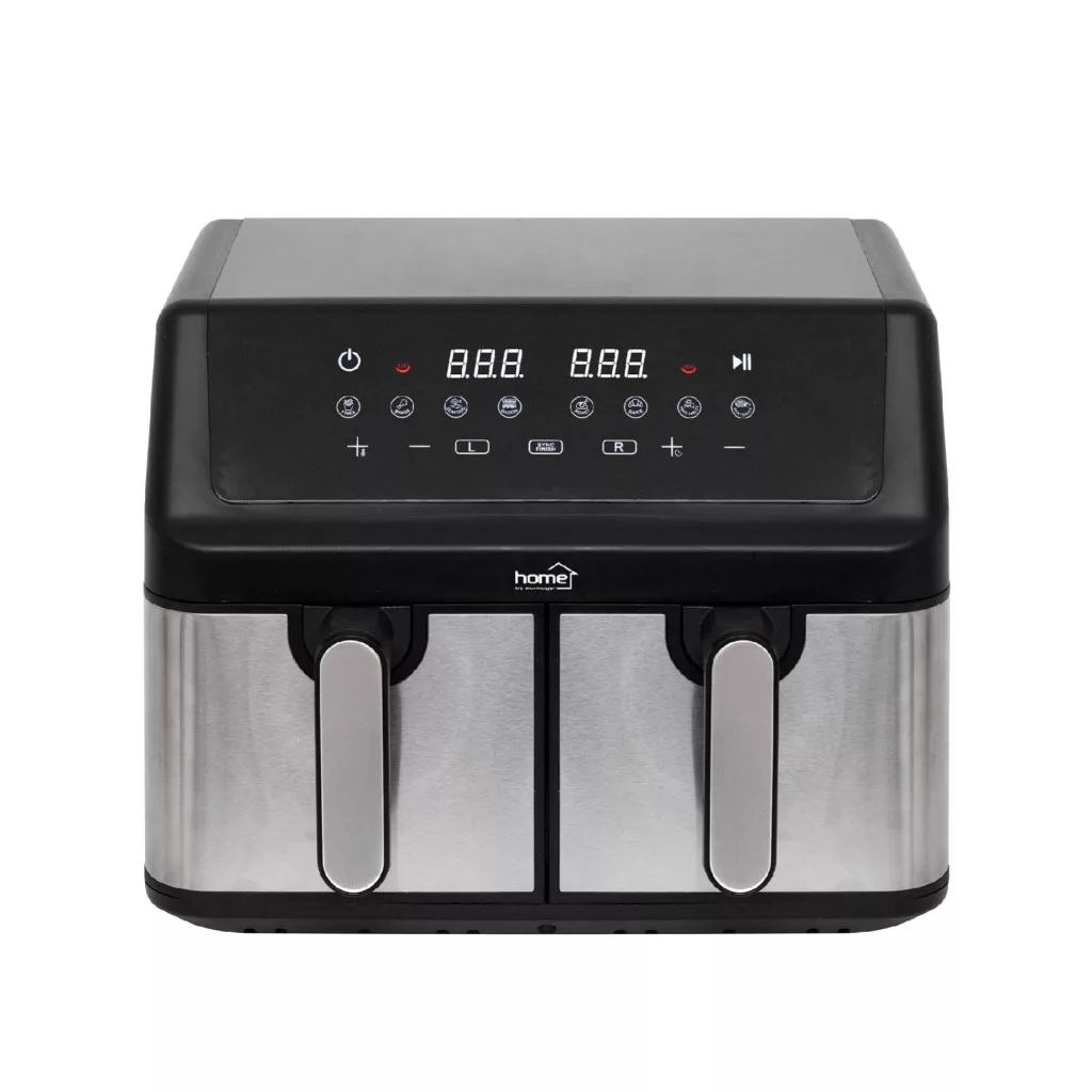 HOME HGAF29 duplakosaras forrólevegős sütő 2x4,5L, 2000W