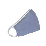 Solid Blue Face Mask
