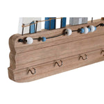 Wall mounted coat hanger DKD Home Decor MDF Wood (34,5 x 1,5 x 21,5 cm)