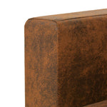 NNEVL 2-Seater Sofa 137x73x82 cm Artificial Suede Leather