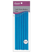 Annie Soft Twist Rollers 9/16" XL Blue 6pcs 1207