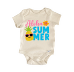 Aloha Summer Beach - Baby Boy Girl Clothes Infant Bodysuit Funny Cute