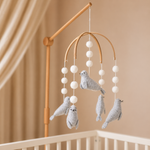 Handmade baby mobile seals