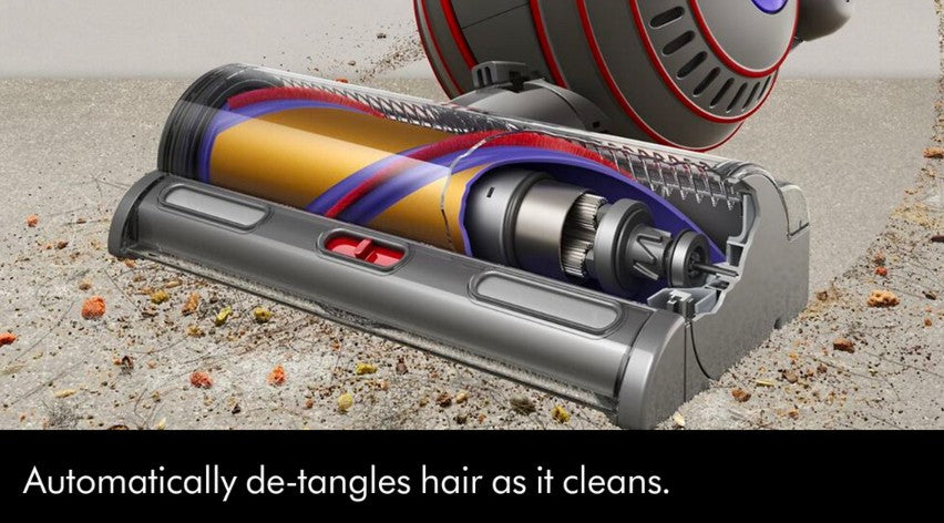 Dyson Ball™ Animal Origin (Nickel/Silver) Cleans carpets vacuum.