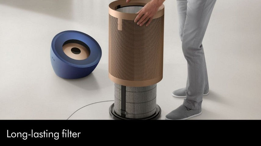 Dyson Purifier Big + Quiet Formaldehyde BP04 Purifying fan (Prussian Blue/Gold)
