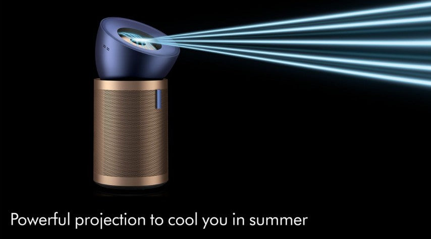 Dyson Purifier Big + Quiet Formaldehyde BP04 Purifying fan (Prussian Blue/Gold)