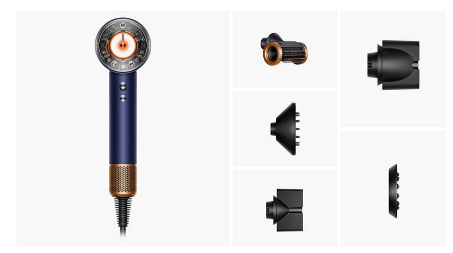Dyson Supersonic Nural™ hair dryer - Straight+Wavy (Prussian blue/Rich copper)