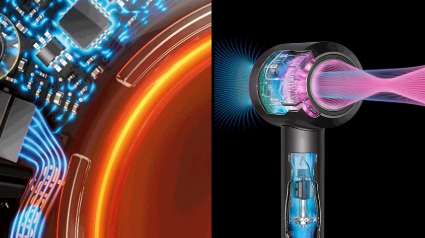 Dyson Supersonic Nural™ hair dryer - Straight+Wavy (Prussian blue/Rich copper)