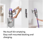 Dyson V11 Advanced cordless stick vacuum cleaner, 200 AW, 60min, Hair de-tangling (Nickel/Purple)