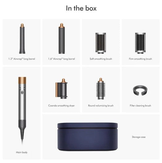 Dyson Air wrap Origin represents (112875-01) Multi styler professional-quality hairstyles easy attachments