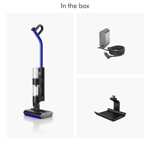 Dyson WashG1™ wet floor cleaner, double rollers, removes wet and dry dirt, self-clean cycle