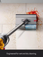Dyson V12s Detect Slim Submarine Cordless Vacuum Cleaner, Yellow Nickel Up to 60 minutes run time