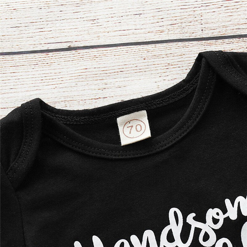 Fashion Summer Baby Boy Girl Unisex Clothes Sets