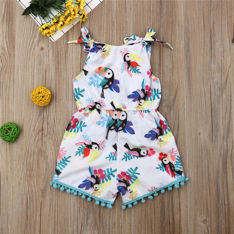 Lovely Summer Infant Baby Girl Clothes Slip