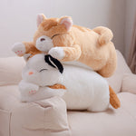 Lying Fat Cat Plush