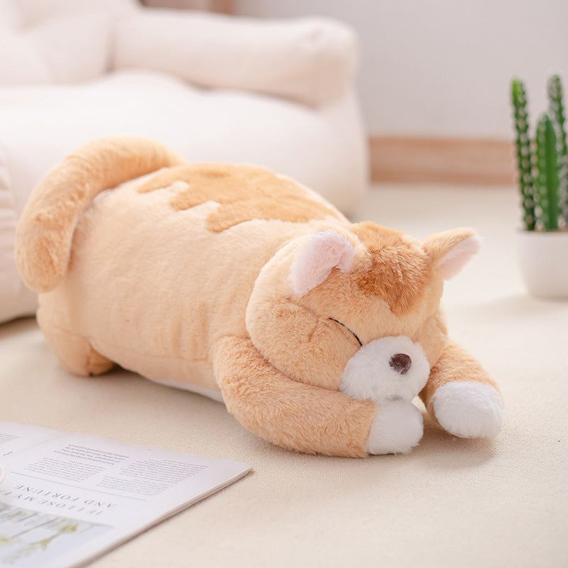 Lying Fat Cat Plush