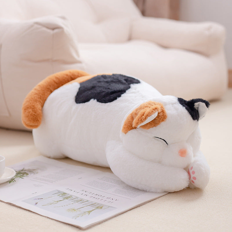 Lying Fat Cat Plush
