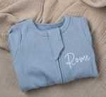 Personalised Baby Sleepsuit & Hat, Baby Gift, Baby grow, Baby Boy, Baby Girl, Neutral Baby Clothes, First baby Outfit, New Baby gift -