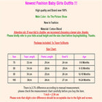 Newborn Baby Girls Clothes Sets Summer Princess