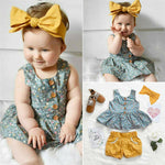 Newborn Baby Girls Clothes Sets Summer Princess
