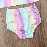 Newborn Infant Baby Girls Summer Clothes Sets 0