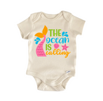 Ocean Calling Beach Summer - Baby Boy Girl Clothes Infant Bodysuit
