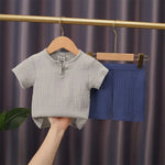 2-piece summer shirt and shorts set