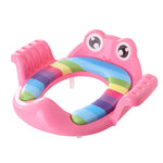 Removable Baby Toilet Training Seat Potties Seat With Armrest Girls Boy Toilet Training Potty Safety Cushion Infant Care- Pink