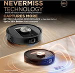 SHARK PowerDetect NeverTouch Pro RV2800ZEUK 2-in-1 Robot Vacuum Cleaner - Black