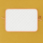 Tapis nomade vichy en coton bio pratique