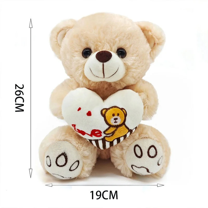 Teddy Bear Heart Plush