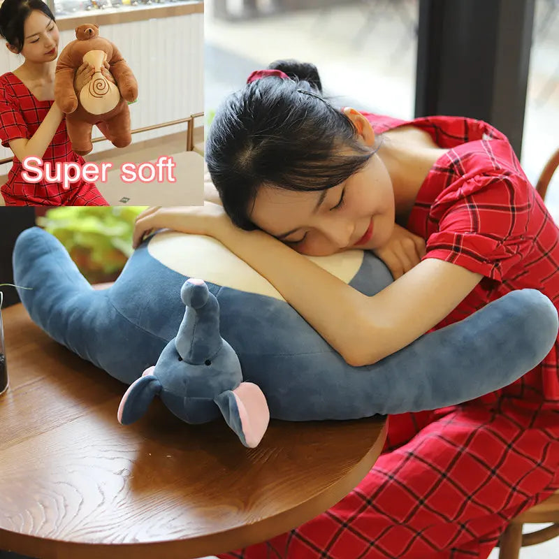 Tiny Head Teddy Bear Pillow Plush + PP Cotton