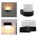 Modern 7W LED Wall Light Die-cast Aluminium Indoor Outdoor IP Rated~ 4496