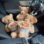 Teddy Bear Plush Doll with Birthday Hat