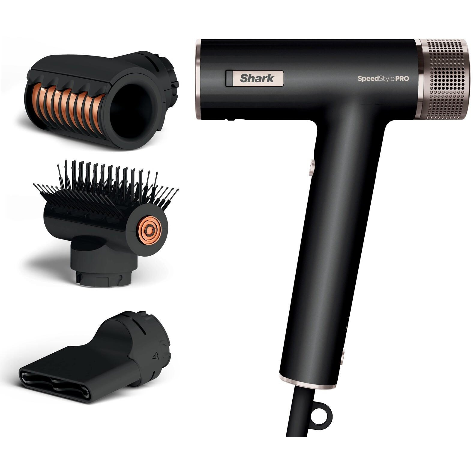 Uscător de păr Shark HD731EU SpeedStyle Pro, negru (HD731EU)