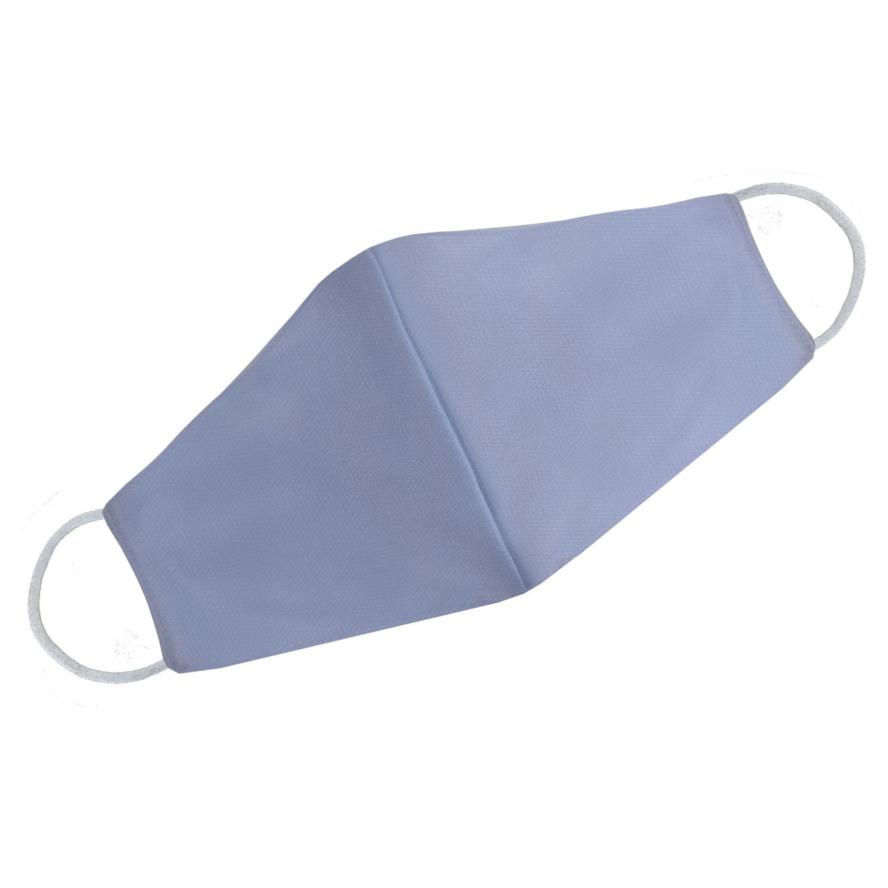 Solid Blue Face Mask