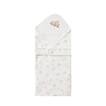 Cute Rabbit Extra Warm Cotton Baby White Swaddle Wrap