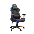 Геймърски стол White Shark Thunderbolt RGB, черен/червен (W028533)
