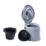 6L Camping Toilet Outdoor Portable Potty