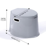 NNEIDS 6L Camping Toilet Outdoor Portable Potty