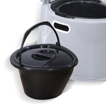 NNEIDS 6L Camping Toilet Outdoor Portable Potty
