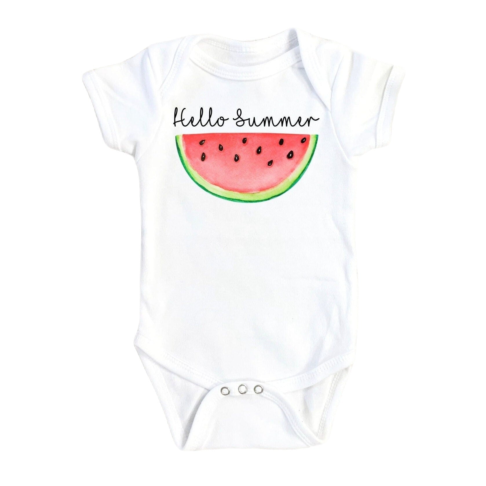 Watermelon Summer - Baby Boy Girl Clothes Infant Bodysuit Funny Cute