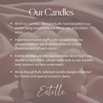 Teddy Bear Soy Wax Candle: Sculptural Bouquet Candle